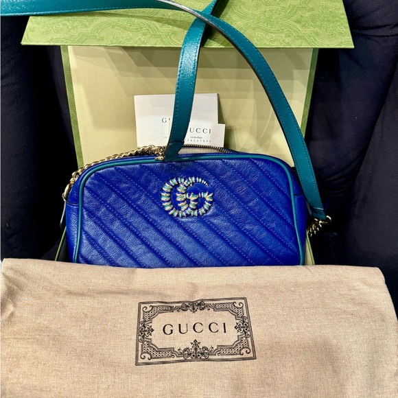 GUCCI HANDBAG GG MARMONT - Picture 2 of 3